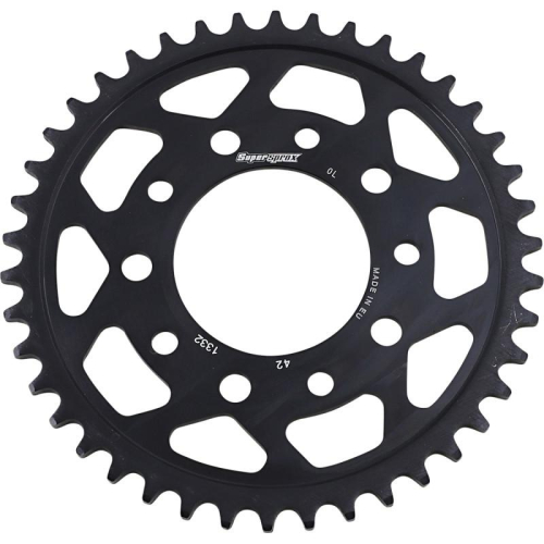 Supersprox - Supersprox Steel Rear Sprocket - 42T - RFE-1332-42-BLK