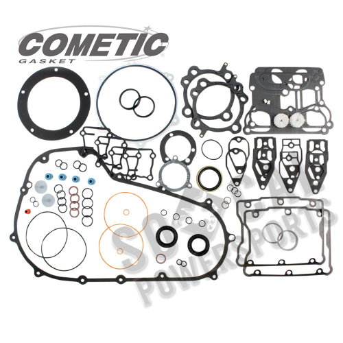 Cometic Gasket - Cometic Gasket EST Complete Gasket Kit - 110in. Air-Cooled Engine - .00in. Head Gasket - C10157