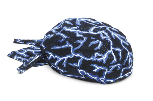 Zan Headgear - Zan Headgear Flydanna Headwrap - Z226 - Lightning Blue - OSFM