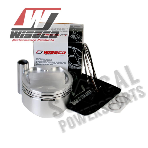 Wiseco - Wiseco Piston Kit - 3.00mm Oversize to 84.95mm, 10.5:1 Compression - 4576M08200