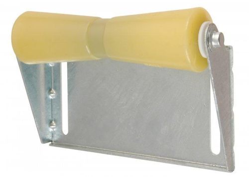 C.E. Smith - C.E. Smith Roller Bracket Assemblies - 12in. Keel - Yellow Rubber - 10455G