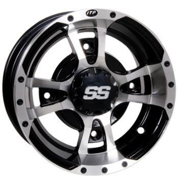 ITP - ITP SS112 Sport Wheel - 10x5 - 3+2 Offset - 4/156 - Machined - 10SS12BX