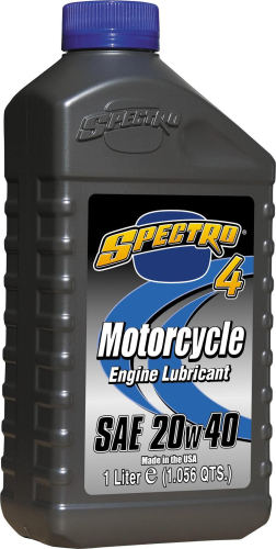 Spectro - Spectro Premium Motorcycle Petroleum 4T - 20W40 - 1lt. - L.S424