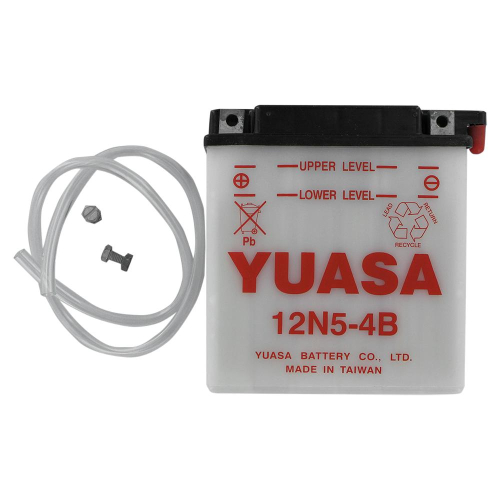 Yuasa - Yuasa Conventional 12V Battery - 12N5-4B - YUAM2250B