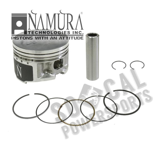 Namura Technologies - Namura Technologies Piston Kit - 0.50mm Oversize to 71.45mm, 8.7:1 Compression - NA-40015-2