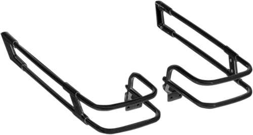 Drag Specialties - Drag Specialties Saddlebag Guard Rails - Gloss Black - 3501-1246