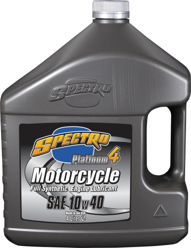 Spectro - Spectro Platinum Motorcycle Full Syn 4T - 10W40 - 4lt. - U.SP414