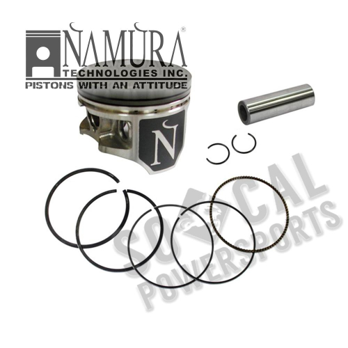 Namura Technologies - Namura Technologies Piston Kit - 0.50mm Oversize to 75.45mm - NA-10005-6