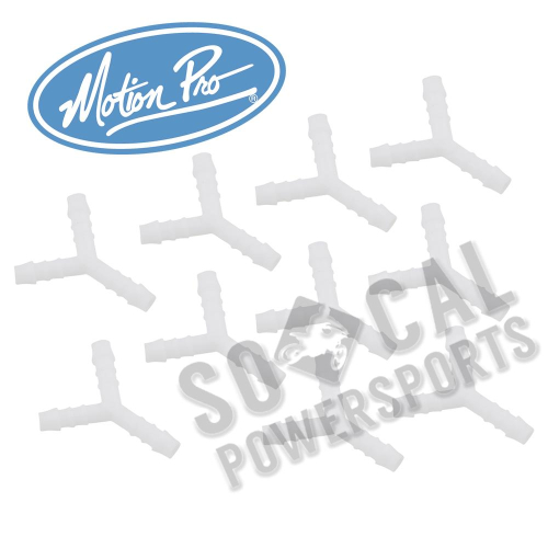 Motion Pro - Motion Pro Fuel Line Fitting Kit - 5/16in. Y-connectors - 12-0016