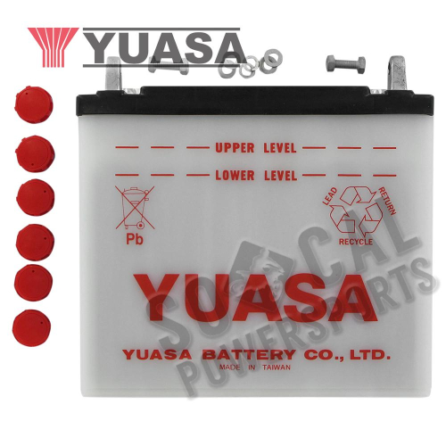 Yuasa - Yuasa Conventional 12V Battery - 12N24-3 - YUAM2224D