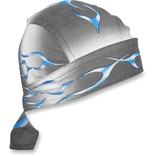 Zan Headgear - Zan Headgear Flydanna Headwrap - Z354 - Tank Flame Blue - OSFM