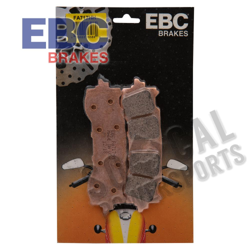 EBC - EBC Double-H Sintered Brake Pads - FA717HH