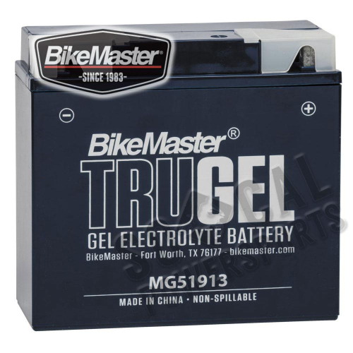 BikeMaster - BikeMaster TruGel Battery - 780554