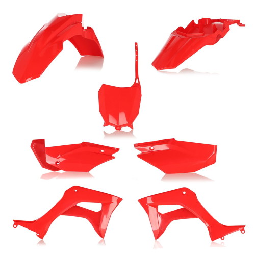 Acerbis - Acerbis Full Plastic Kit - Red - 2861930227