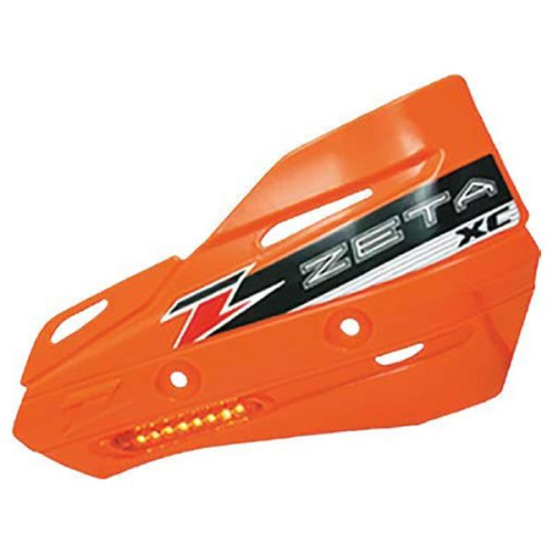 ZETA - ZETA XC Flasher Protector Handguard - Orange - ZE72-3409