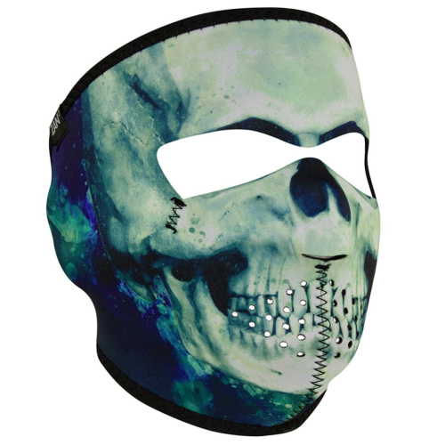 Zan Headgear - Zan Headgear Full Face Mask - WNFM414 - Paint Skull - OSFM