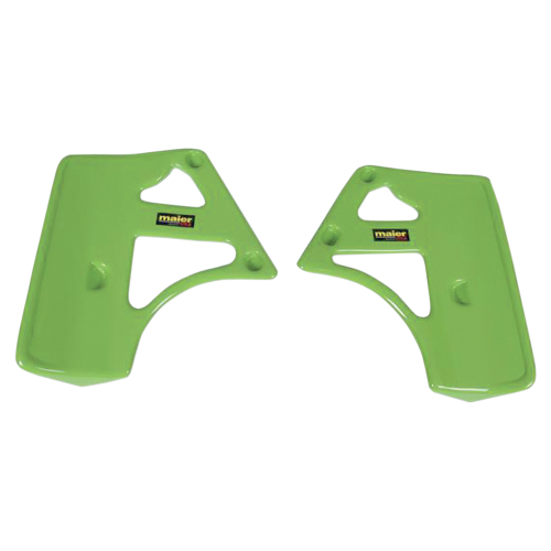 Maier Mfg - Maier Mfg Radiator Scoops - Green - 578063