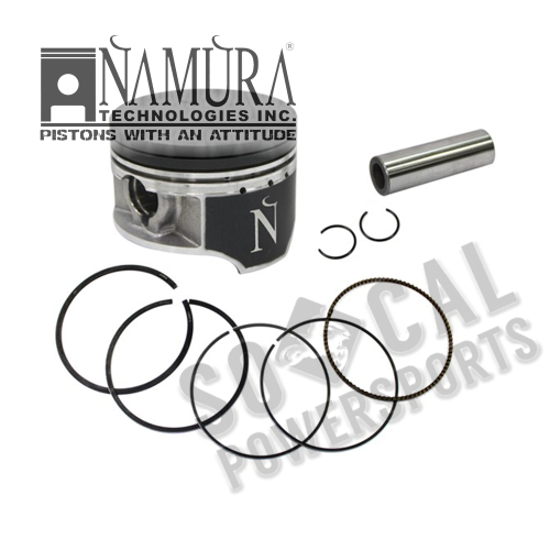 Namura Technologies - Namura Technologies Piston Kit - 0.50mm Oversize to 68.97mm, 8.9:1 Compression - NA-30001-2