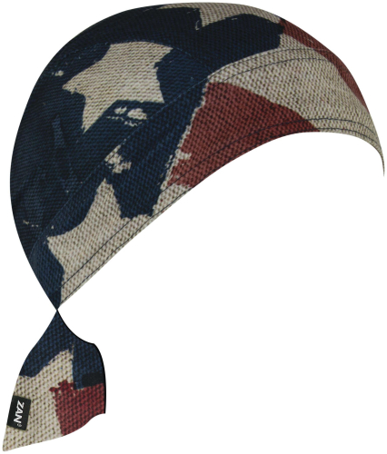 Zan Headgear - Zan Headgear Sportflex Series Flydanna - ZL408 - Patriot - OSFM