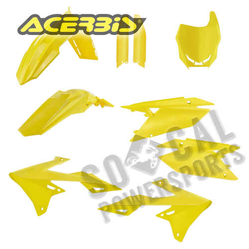 Acerbis - Acerbis Full Plastic Kit - RM Yellow - 2686550231