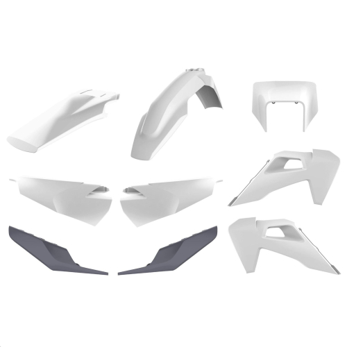 Polisport - Polisport Plastic Kit - White - 90894