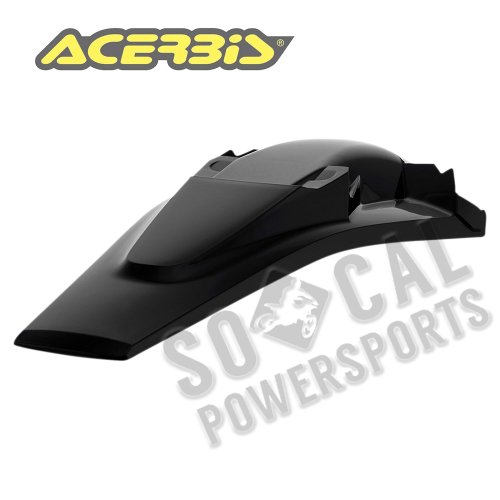 Acerbis - Acerbis Rear Fender - Black - 2449640001