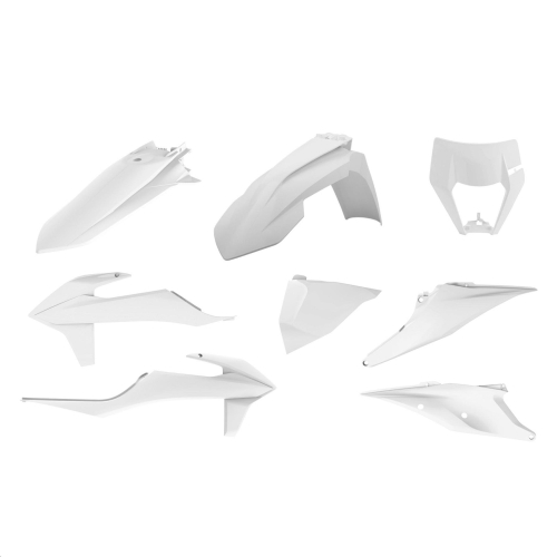 Polisport - Polisport Plastic Kit - White - 90910