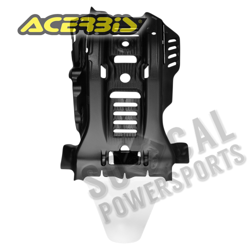 Acerbis - Acerbis Skid Plate - Black/White - 2791671007