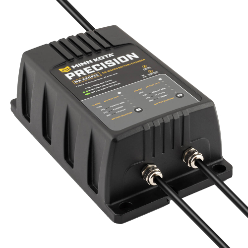 Minn Kota - Minn Kota On-Board Precision Charger MK-220 PCL 2 Bank x 10 AMP LI Optimized Charger