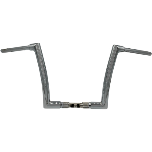 Fat Baggers, Inc. - Fat Baggers, Inc. 1-1/2in. Flat Top EZ Install Handlebar - Chrome - 606012