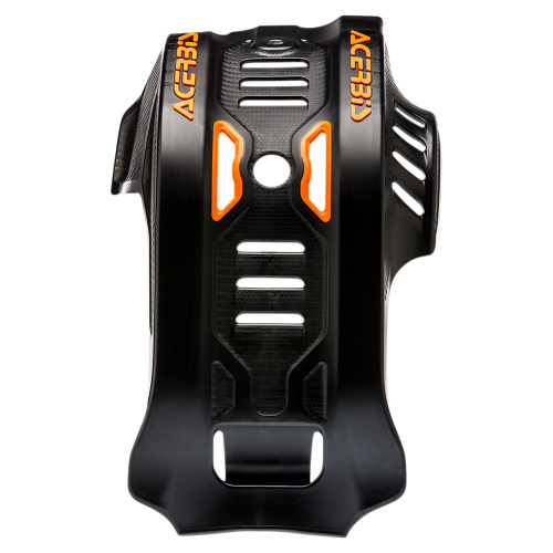 Acerbis - Acerbis Skid Plate - Black/Orange - 2791645229