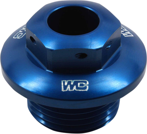 Works Connection - Works Connection Steering Stem Nut - Blue - 24-400