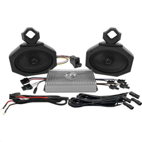 Hogtunes - Hogtunes UTV 1 Complete Audio Kit - ELEMENT UTV1