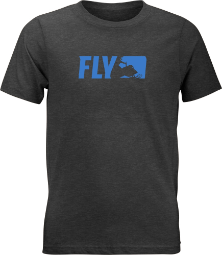 Fly Racing - Fly Racing Primary Youth T-Shirt - 352-0526YL - Charcoal - Large