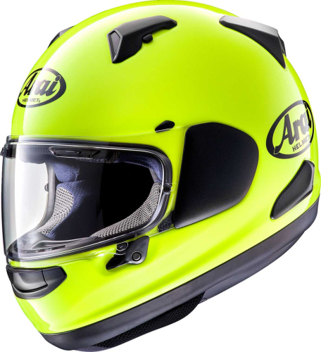 Arai Helmets - Arai Helmets Quantum-X Solid Helmet - 0101-15730 - Fluorescent Yellow - X-Small