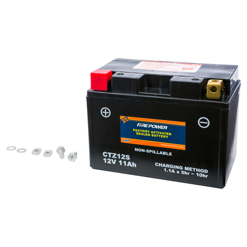 Fire Power - Fire Power Factory Activated Maintenance Free Sealed Battery - CTZ12S