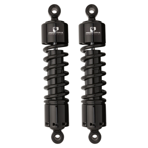 Progressive Suspension - Progressive Suspension 412 Series 11in. Shocks - Black - 412-4045B