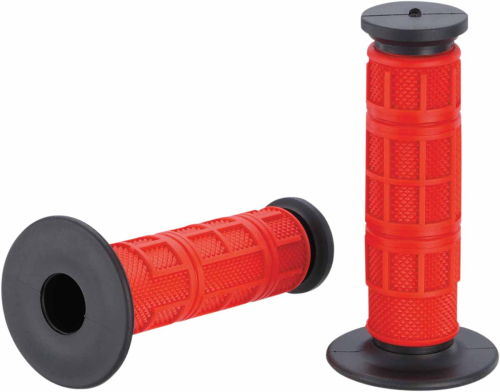 Moose Racing - Moose Racing Qualifier Full Waffle Grips - Red - 0630-1836