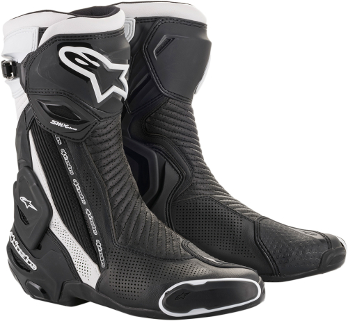 Alpinestars - Alpinestars SMX Plus Vented Boots - 2221119-12-43 - Black/White - 9