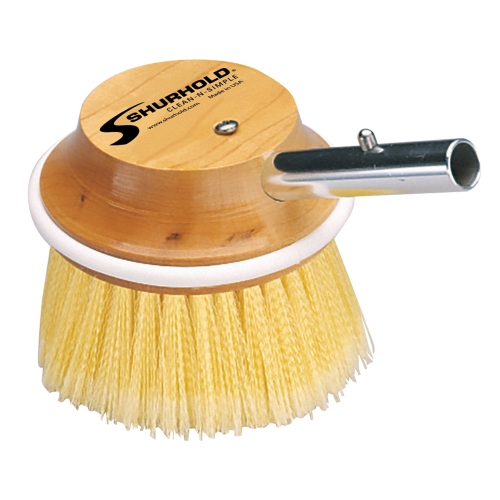 Shurhold - Shurhold 5" Round Polystyrene Soft Brush f/ Windows, Hulls, & Wheels