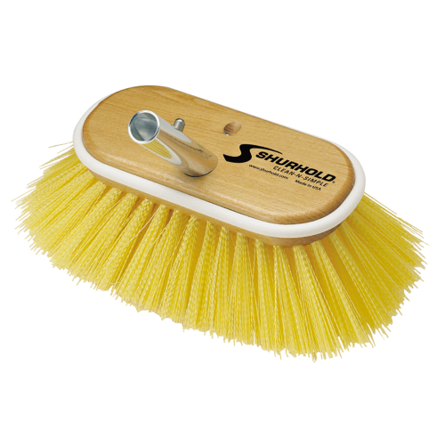 Shurhold - Shurhold 6" Polystyrene Medium Bristle Deck Brush