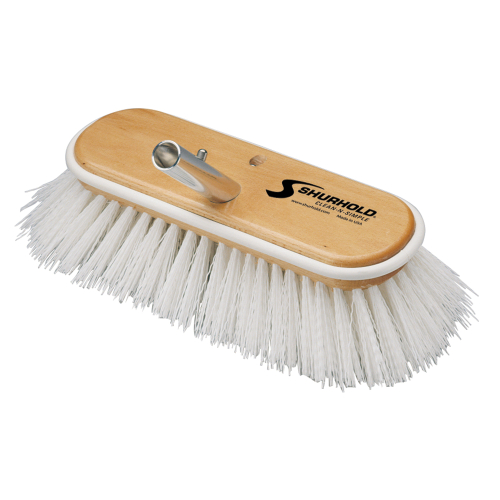 Shurhold - Shurhold 10" Polypropylene Stiff Bristle Deck Brush