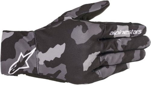 Alpinestars - Alpinestars Reef Gloves - 356020-9001-M - Black/Gray/Camo - Medium