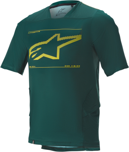 Alpinestars - Alpinestars Drop 6.0 Short Sleeve Jersey - 1766320-7170-2X - Atlantic Green - 2XL