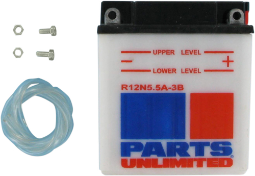 Parts Unlimited - Parts Unlimited 12V Conventional Battery - LEMM22A5B