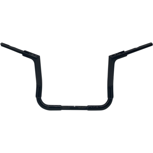 Fat Baggers, Inc. - Fat Baggers, Inc. 1-1/2in. Flat Top EZ Install Handlebar - Gloss Black - 605012-B