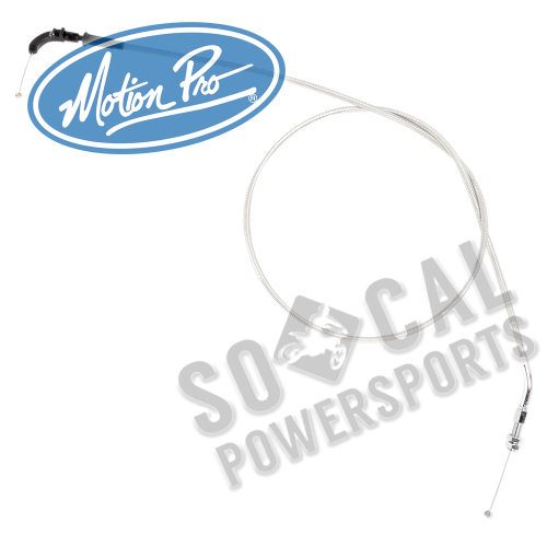 Motion Pro - Motion Pro Armor Coat Stainless Steel Pull Throttle Cable (+12in.) - 64-0265