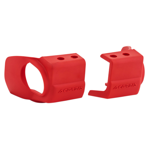 Acerbis - Acerbis Fork Shoe Covers - Red - 2726610004