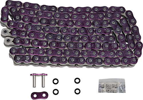 EK Chain - EK Chain 530 ZVX3 Series ZX-Ring Chain - 120 Links - Purple - 530ZVX3-120AP