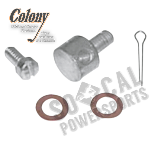 Colony - Colony Carburetor Throttle Lever Wire Block for Linkert and Bendix Carburetors - Oversized (+.005) - 2664-5